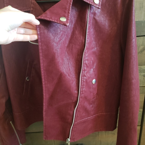 NWOT Maroon Jacket size M - Picture 4 of 14